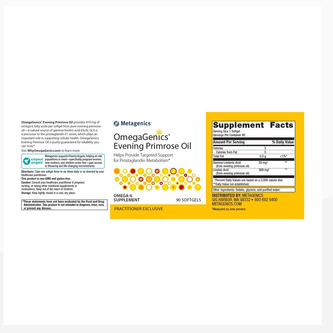 OmegaGenics® Evening Primrose Oil Facts
