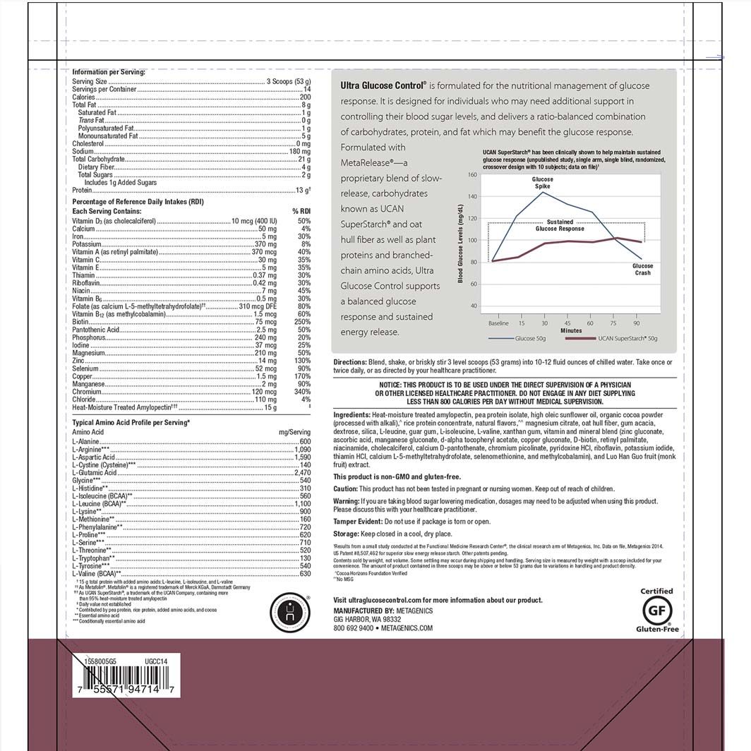 Ultra Glucose Control® Facts